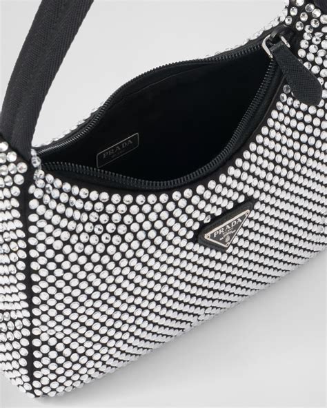 borsa prada con brillantini|farfetch borse prada donna.